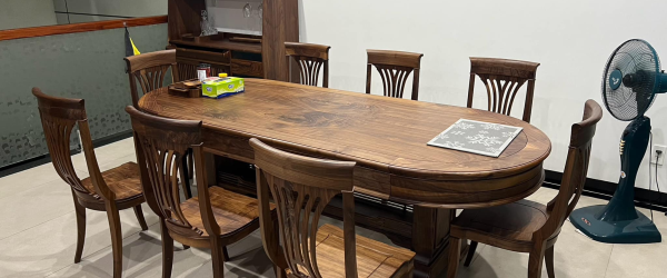 Thi Công Phòng Bếp Bằng Gỗ Walnut